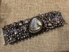 Lavender Boulder Opal Peyote Cuff