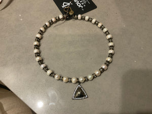 Pearl and Crystal Choker